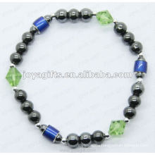 Hematite Glass Beads Bracelet